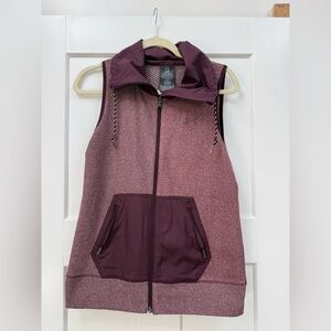 Under Armour Maroon Zip Vest